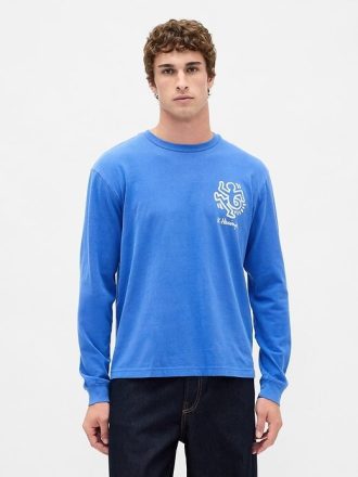 Tricou grafic relaxat Keith Haring