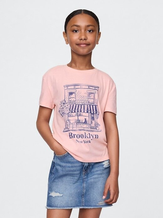 Tricou grafic relaxat pentru copii Tricou grafic relaxat pentru copii