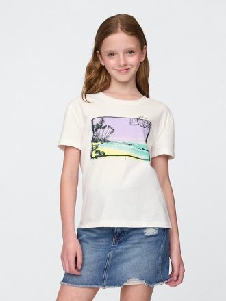 Tricou grafic relaxat pentru copii