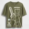 Tricou grafic relaxat pentru copii