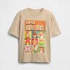 Tricou grafic relaxat pentru copii