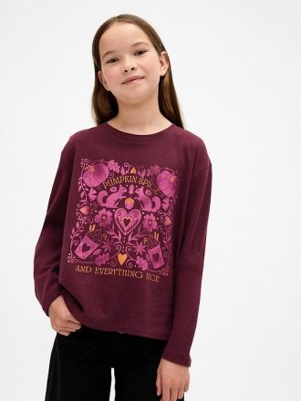 Tricou grafic relaxat pentru copii