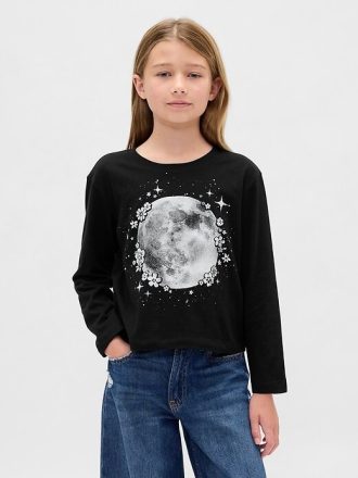 Tricou grafic relaxat pentru copii