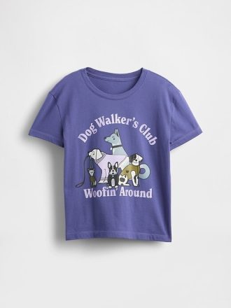 Tricou grafic relaxat pentru copii