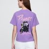 Tricou grafic relaxat Purple Rain Tricou grafic relaxat Purple Rain