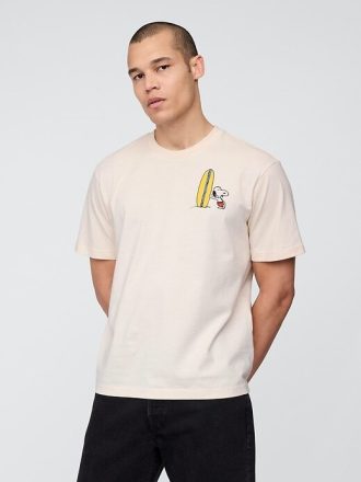 Tricou grafic relaxat Snoopy