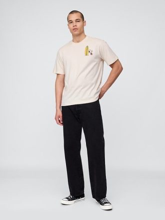 Tricou grafic relaxat Snoopy