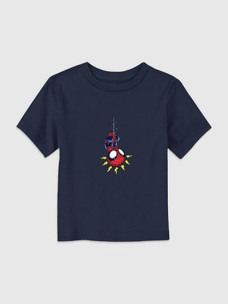 Tricou grafic retro clasic Spiderman pentru copil mic