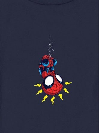 Tricou grafic retro clasic Spiderman pentru copil mic