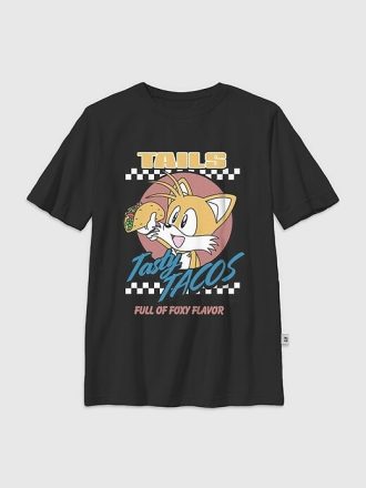 Tricou grafic Sonic The Hedgehog Tacos Tacos pentru copii