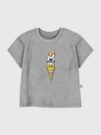 Tricou grafic Star Wars Driod Cone pentru copil mic