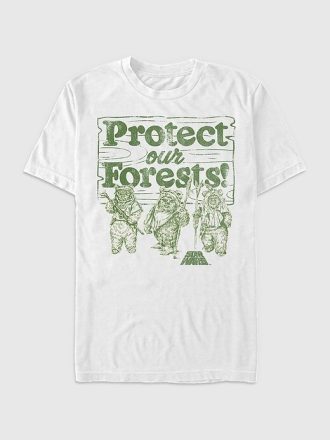 Tricou grafic Star Wars Protect Our Forests