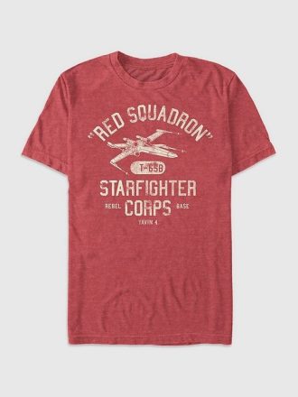 Tricou grafic Star Wars Red Squadron