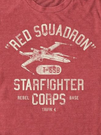 Tricou grafic Star Wars Red Squadron