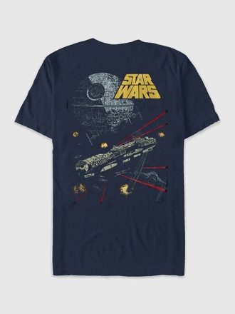 Tricou grafic Star Wars Vintage Galaxy