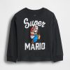 Tricou grafic Super Mario pentru bebeluși și copii mici