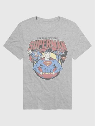 Tricou grafic Superman Vintage Hero Pose