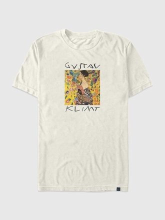 Tricou grafic supradimensionat Gustav Klimt Fine Art