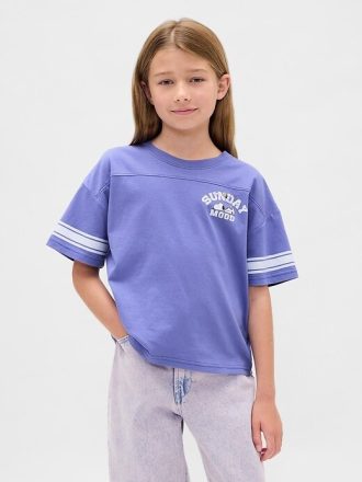 Tricou grafic supradimensionat pentru copii Tricou grafic supradimensionat pentru copii