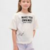 Tricou grafic supradimensionat pentru copii
