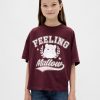 Tricou grafic supradimensionat pentru copii Tricou grafic supradimensionat pentru copii