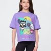Tricou grafic supradimensionat pentru copii Tricou grafic supradimensionat pentru copii