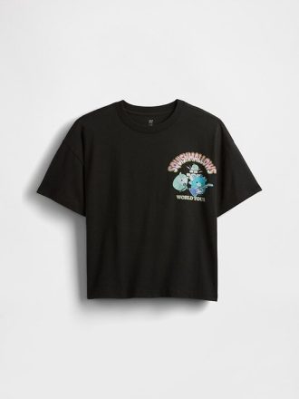 Tricou grafic supradimensionat pentru copii