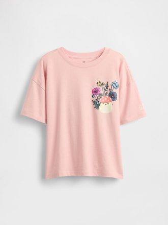Tricou grafic supradimensionat pentru copii Tricou grafic supradimensionat pentru copii