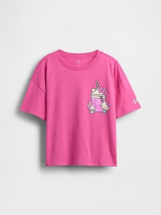 Tricou grafic supradimensionat pentru copii