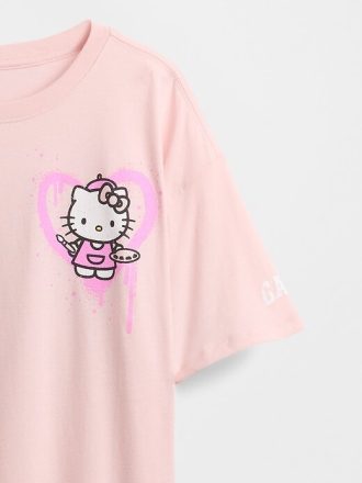 Tricou grafic supradimensionat pentru copii