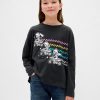 Tricou grafic supradimensionat Super Mario pentru copii