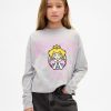 Tricou grafic supradimensionat Super Mario pentru copii