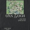 Tricou grafic supradimensionat Van Gogh Pink Roses Tricou grafic supradimensionat Van Gogh Pink Roses