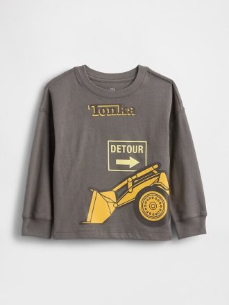Tricou grafic Tonka pentru bebeluși și copii mici