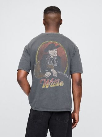 Tricou grafic Willie Nelson