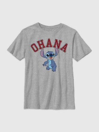 Tricou Lilo și Stitch Ohana Collegiate