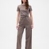 Pantaloni drepti VintageSoft din bumbac organic