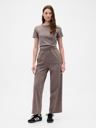 Pantaloni drepti VintageSoft din bumbac organic