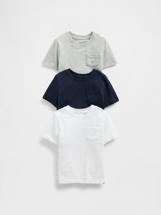 Tricou Mix & Match pentru bebeluși și copii mici (pachet de 3)