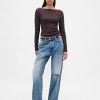 Tricou modern Boatneck