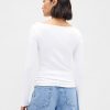 Tricou modern Boatneck