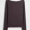 Tricou modern Boatneck
