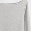 Tricou modern Boatneck