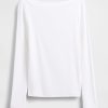 Tricou modern Boatneck