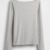 Tricou modern Boatneck