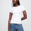 Tricou modern cu coaste