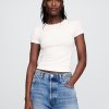 Tricou modern cu coaste Tricou modern cu coaste
