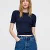 Tricou modern cu decolteu Tricou modern cu decolteu