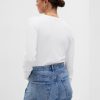 Tricou modern cu decolteu Tricou modern cu decolteu
