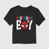 Tricou pentru aniversare SpiderRex pentru copil mic